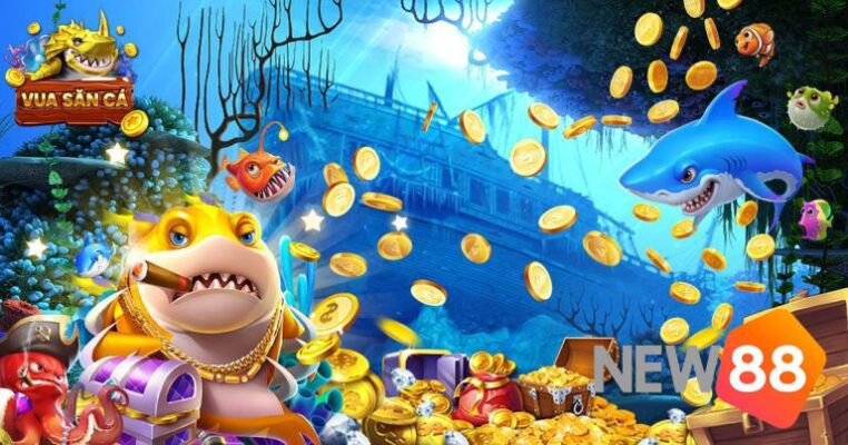 Bắn cá đổi thưởng hấp dẫn với cơ hội kiếm tiền khủng tại NEW88 1 Bắn cá đổi thưởng