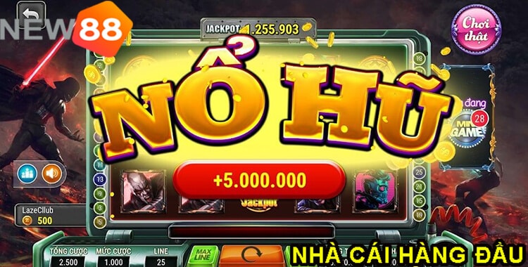 Chơi game nổ hũ tiền về như lũ tại nhà cái New88 2 nổ hũ tiền về như lũ